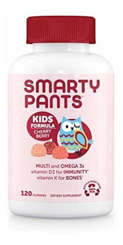 Vitaminas En Gomitas - Smartypants - Para Niños, X120 Und