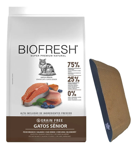 Alimento Super Premium Biofresh Gato Senior Pescado 7,5 Kg