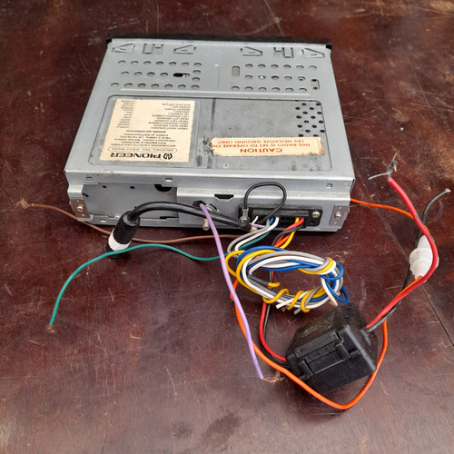 Imagem 7 de 7 de Toca Fita Cassete K7 Pioneer Keh 8800 Rádio Funcion Fita Não