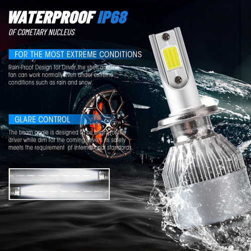 9005 H11 2504 Kit Bombilla Led Luz Alta/baja Para Chevrolet