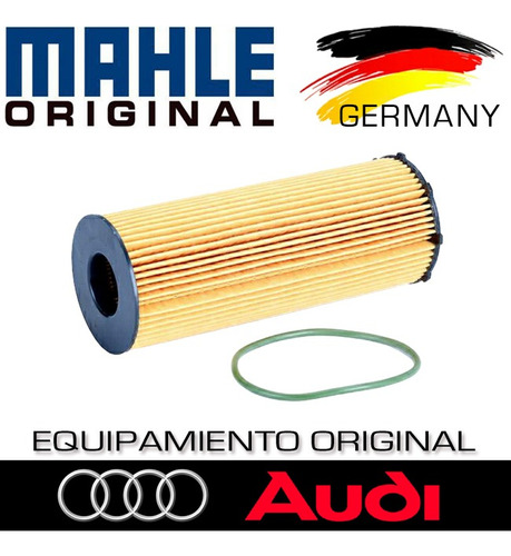 Filtro De Aceite Audi A4 A5 A6 A8 Q5 Q7 - Original Mahle