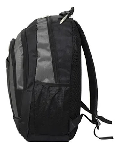 Mochila Costas Preta Swissland Yins Cor Preto Desenho Do Tecido Liso