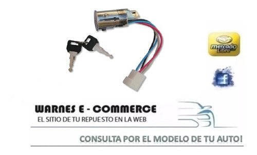 Llave Contacto Y Arranque Fiat 147 Spazio 125 128 133 Comple