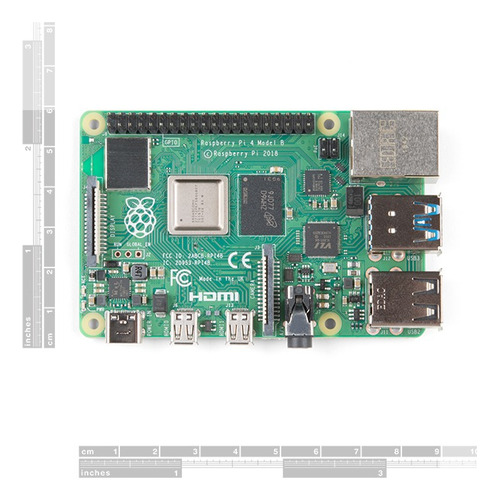 Tarjeta Desarrollo Raspberry Pi 4 Modelo B 2 Gb Sparkfun