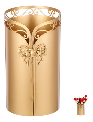 Arreglo Floral De Decoración Rústica En Balde De Flores Seca