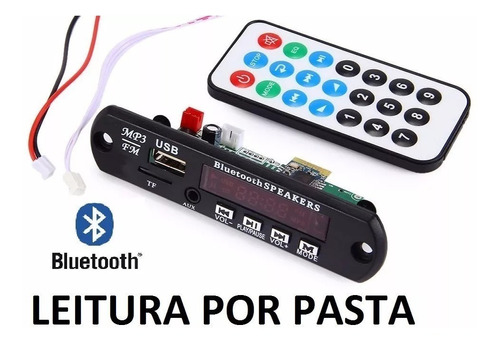 Placa Decodificador Usb,sdcard Caixa Ativa Mp3 Bluetooth 12v