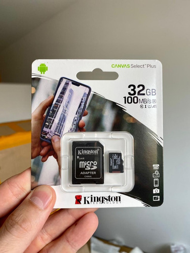 Micro Sd 32gb Kingston Original Lacrado Na Embalagem