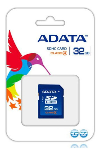 Memoria Adata Microsdhc 32gb Clase 4 Incluye Adaptador Sd