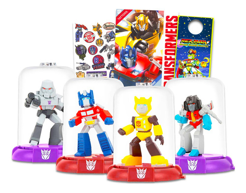 Transformers Toys - Juego De Mini Figuras  Paquete De 6 .