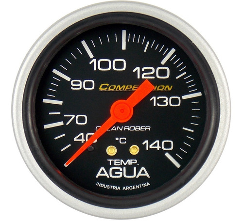 4 Relojes Orlan Rober Competicion 60mm Aceite Agua Voltimetro Nivel De Combustible