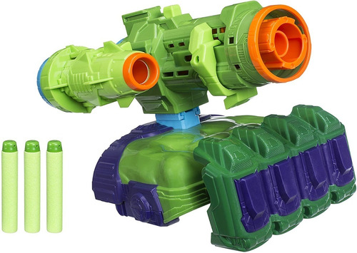 Nerf Lanza Dardos Con Diseño Del Puño De Hulk Hasbro