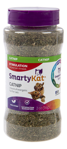 Smartykat Menta De Gato Para Gatos Y Gatitos, Estimulante Y 