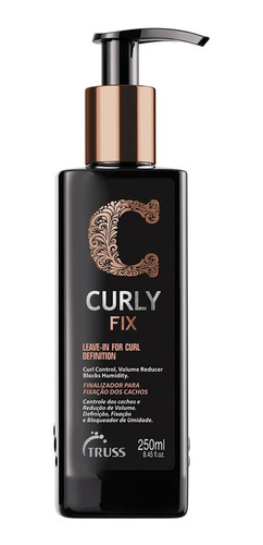 Truss - Curly Fix 250ml Crema Peinar Leave-in Para Rizados