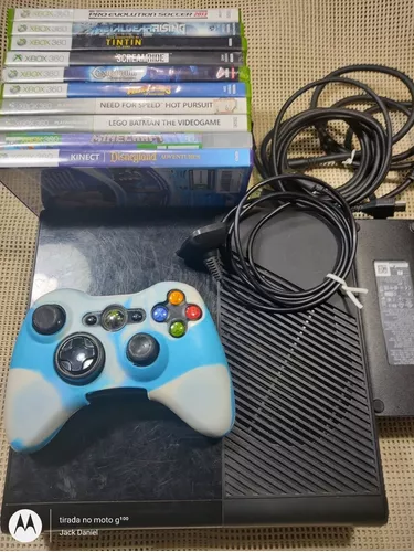 Xbox 360 Super Slim 4g OEM modelo 2015 com 1 controle e 1 jogo de brindes  originais atenção 110volts - Games Você Compra Venda Troca e Assistência de  games em geral