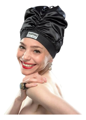 Cofia Gorra Saten Despertar Sin Frizz Y Sin Nudos Plopping