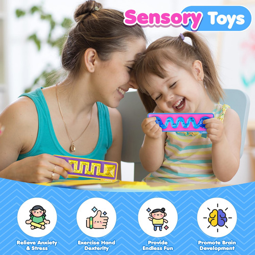 Juguetes Esponjosos Fidget Toys Sensory Kids Autismo Tdah Color