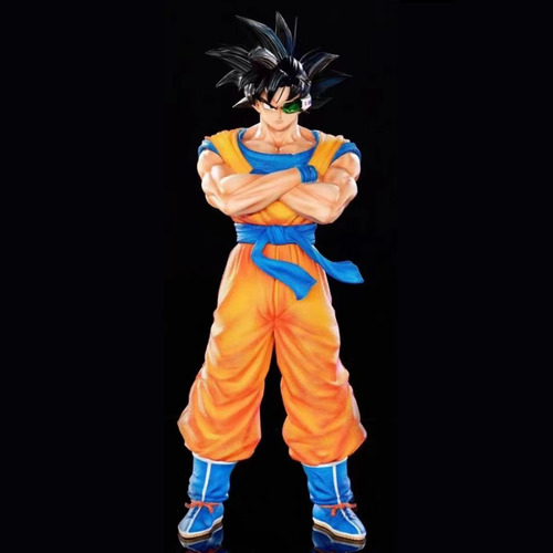 Estatua Goku Con Scouter Version Ginyu Force Arte Gk Dbz