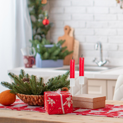 Soporte De Mesa Para Árbol De Navidad De Mesa Con Forma De C