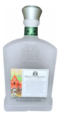 Pisco Peruano Portón Mosto Verde Italia 750ml | MercadoLibre