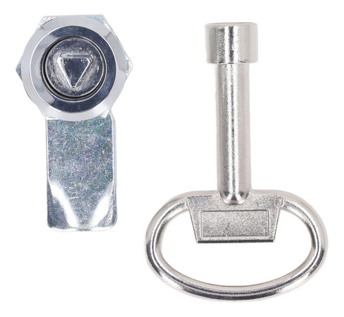 Juego De Llaves Cam Lock, Cilíndrico Triangular, Chapado En