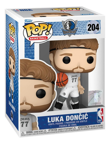 Boneco De Vinil Colecionável Funko Pop Nba Dallas Mavericks