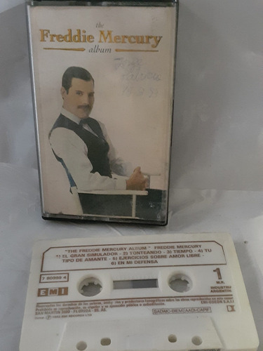 Freddie Mercury The Album Cassette