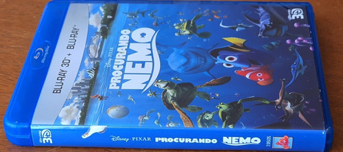 Bluray + Bluray 3d Procurando Nemo Duplo Disney Pixar (Usado)