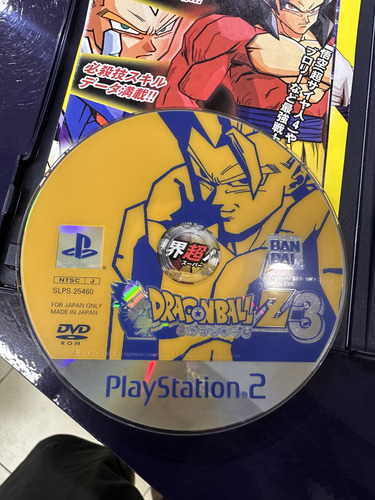 Dragon Ball Z 3 Ps2 Original Japonês (Usado)