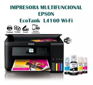 Impresora Multifuncional Epson L4160 Wifi Duplex