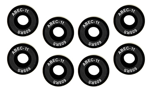 8 Piezas De Rodamiento De Monopatín Abec-11 Longboard