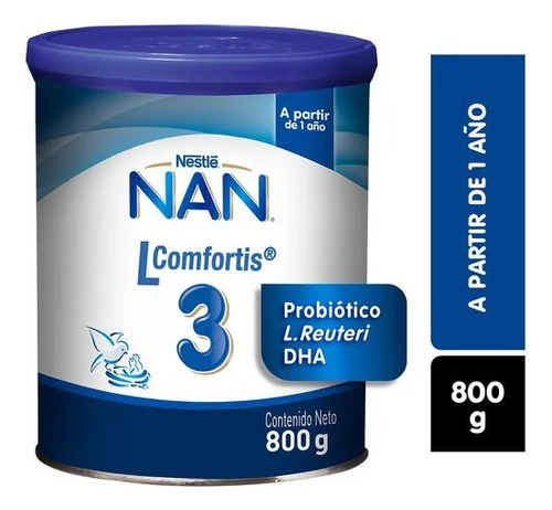 Leche Nan 3 L Comfortis 800gr