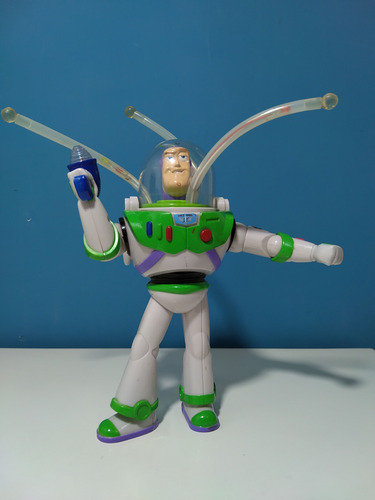 Muñeco Buzz Lightyear Con Luz (toy Story) 20cm Disney Pixar (Usado)
