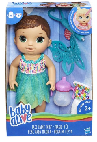 Nova Baby Alive Hora Da Festa Morena