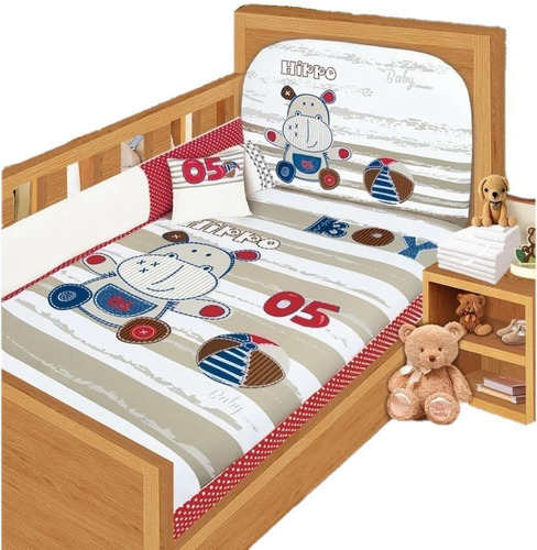 Set Edredon Cuna Cama Corral Baby Baby Unisex