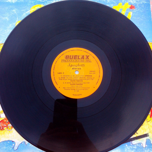 Vinilo Lp Spaghetti Disco - (1984) Buelax Impecable Estándar