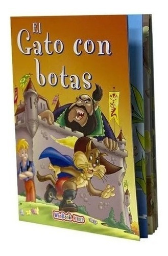 Imagen 4 de 4 de Paquete De 12 Cuentos Clásicos Infantiles Winbook Español