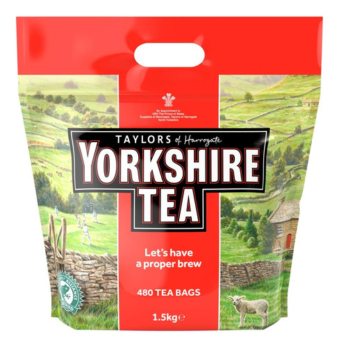 Infusión De Té Yorkshire Rojo En 480 Bolsas