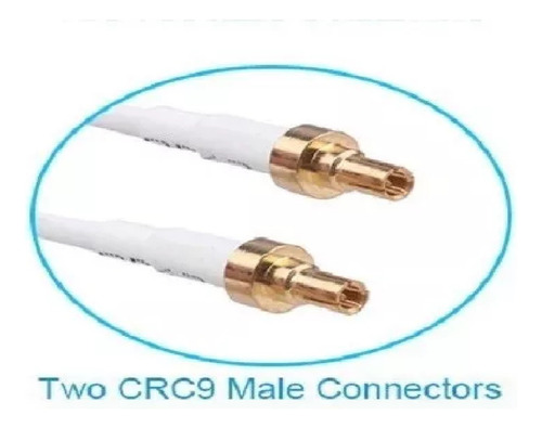 Antena Externa 3g 4g Lte Con Conector Crc9 2 Metros