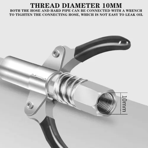 H Acoplador De Grasa 10000psi Boquilla De Inyector De