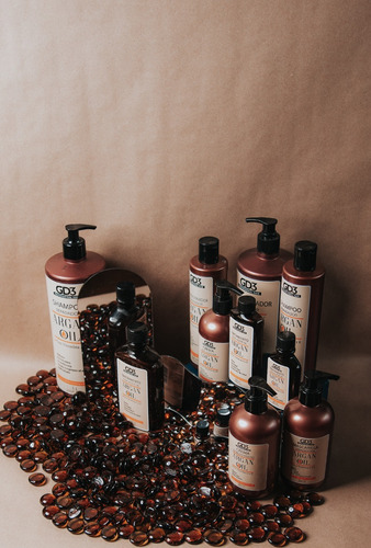 Kit Shampoo Y Mascarilla Argan Gd3 Sin Sulfatos 300 Ml
