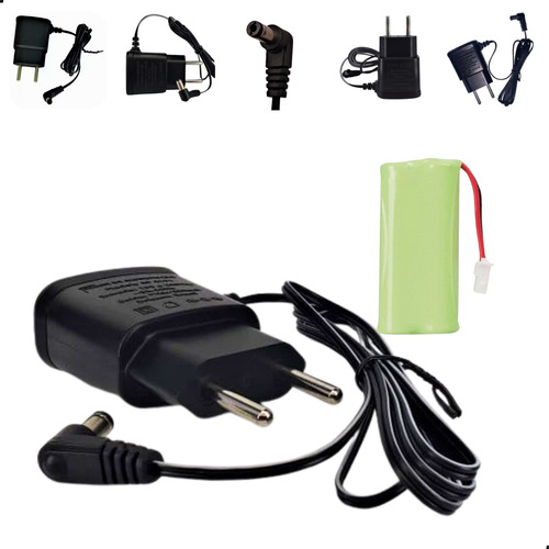 Fonte Conversor 7v 500ma Af4191 Com Bat Eria Intelbras