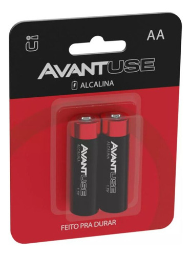 Kit De Pilhas Alcalinas Aa Com 2 Unidades 1.5v Avant