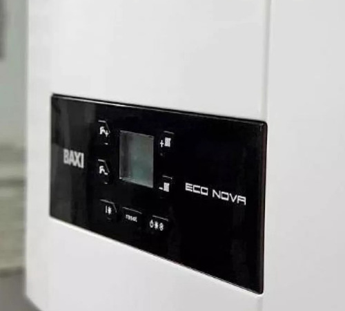 Caldera Mural A Gas Baxi Eco Nova 31 Kw Dual Tiro Forzado Blanco