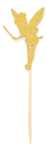 Nuevo 20 Piezas De Papel De Brillo Cake Topper Pick Wedding