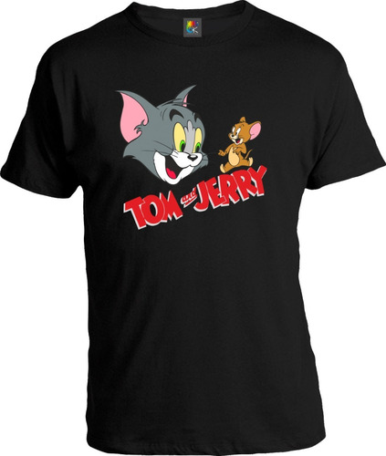 Remera Algodón Tom Y Jerry - Ok Creativo