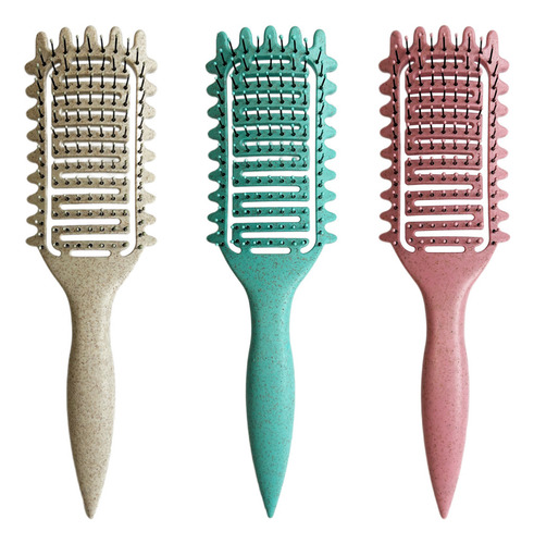 Cepillo De Pelo Rizado Para Mujer E