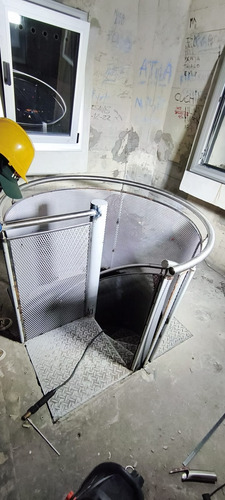 Escalera Caracol Obelisco Muy Reforzada Negro