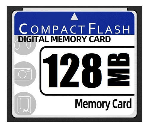 Tarjeta De Memoria Compact Flash De 128 Mb Para Cámara, Publ