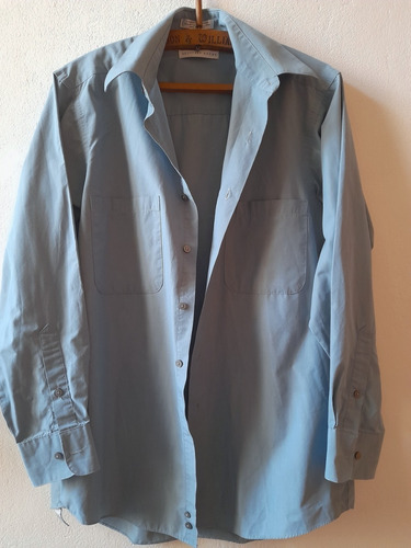 Camisa Manga Larga, Geoffre Beene Importada. Talle 15 32/ 33