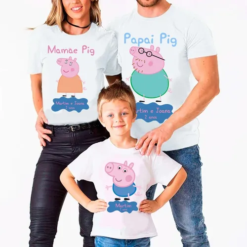 Camiseta peppa pig personalizada hotsell